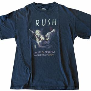 Rush Snakes and Arrows 2007 Tour Tee MEDIUM black